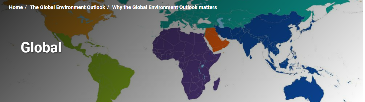 Global Environment Outlook Report